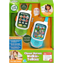 Kids Walkie Talkies Two Way Radios Interactive Educational Lights LeapFrog Heroe