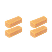 4Pcs High Efficiency Khaki Art Erasers for Skateboard Glue and Residue