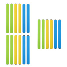 18Pièces Bâtons De Relais En Éponge Colorés Antidérapants Pour Course