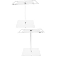 2Stk Acryl Sonnenbrillenhalter Drehbarer Gläserständer Für