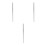 3Pcs Silver Patterned Rolling Pins for Clay and Pottery Home Use 5