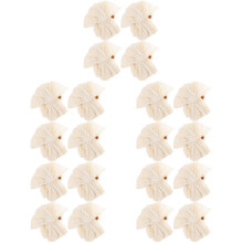 20Stk Duschpuff Badeblumen Beige Und Langlebig Für Bad