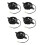 5Pièces Ventilateurs Refroidisseurs Durable Atv Beach Bike Noir 1