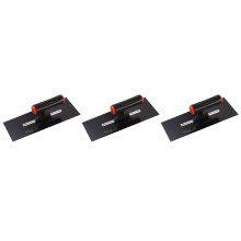 3Pcs Durable Steel Plastic Finishing Trowel for Wallboard Home Use