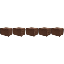 5Stk Braune Toasterschutzhaube Aus Polyester, Schmutzabweisend, Robust