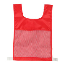 1Pièces Gilet Sportif Rouge Durable Pour Enfants Apprentissage Et Jeux
