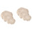 6Pcs Reusable Beige Bread Basket Cloth Liners Dough Baking Covers 1