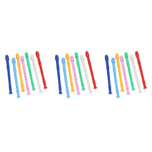 21Pc Assorted Color ABS Kids Soprano Recorder with 8 Holes