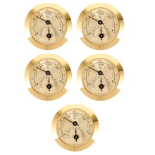 5Pcs Guitar Case Hygrometer Small ABS Zinc Alloy Violin Humidity Gauge