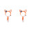 2Pièces Loupe Simple Mini Enfants ABS Orange Ergonomique 1
