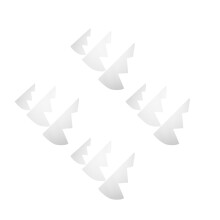 12Pièces Ensemble Pochoirs Couture Sapin Noël Transparent Pour Projets DIY