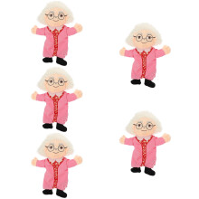 5Pcs Creative Hand Puppets for Kids Soft PP Cotton Storytime Figures