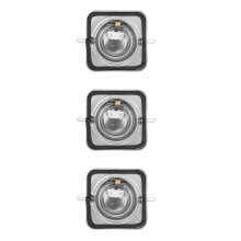 3Pièces Cache Ventilation Murale Inox Pour Sécheuse Cuisine