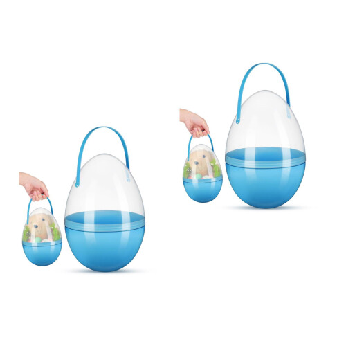 2Pièces Oeufs De Pâques En PP À
