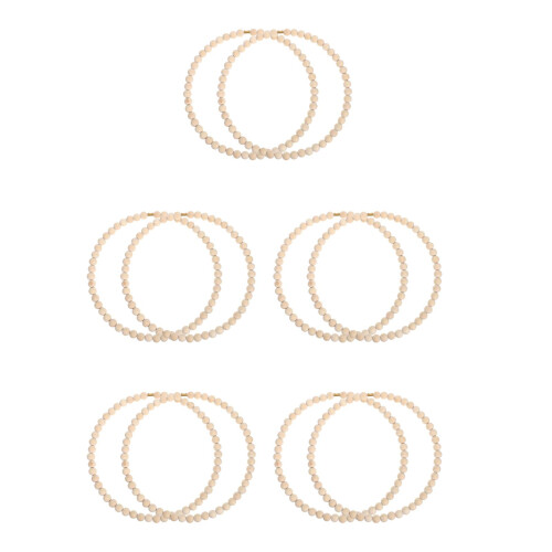 10Pièces Kit Bois Métal Déco Jardin