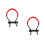 2Pièces Poignet Arc Ajustable Nylon Épais Pour Chasse Cible 6