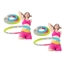 2Pièces Cerceaux Abdominaux Intérieur Design Coréen Couleurs Dégradées