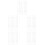 40Pcs White Wrist Strap Lanyard Plastic Spring Rope for Stylus Pen 8