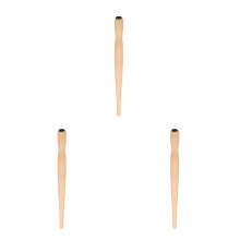 3Pièces Support Porte-Plume Bois Interchangeable Pour Art