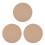 3Pièces Batte De Beige En Bois - Outil Pour Argile 1