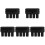 5Pcs Black Car Armrest Covers Adjustable Door Elbow Rest Pads 1