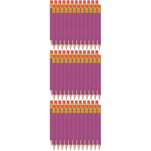 216Pcs Purple Wooden Pencils Portable for Students and Artists
