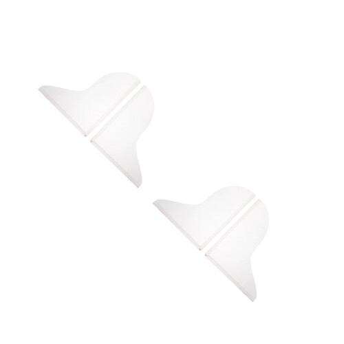 2Paires Bloc Transparent En Pour Enfants