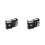 2Pcs Black Bedside Storage Pouch Oxford Fabric Multifunction Organizer 1