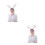 2Pièces Casquette Soft Usage Photo Jeu Enfant 1