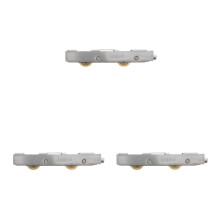 3Sets Sliding Glass Door Rollers Stainless Steel Metal Pulley Wheels
