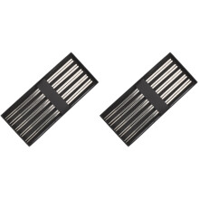 2 Pieces Finger Chopsticks Washable Kitchen Tableware Reusable Metal