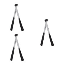 3Paires Balais Nylon ABS Accessoires Percussion Professionnels