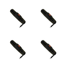 4Pcs Durable Black Carpenter Tool Belt Pouch with Pocket for Storage