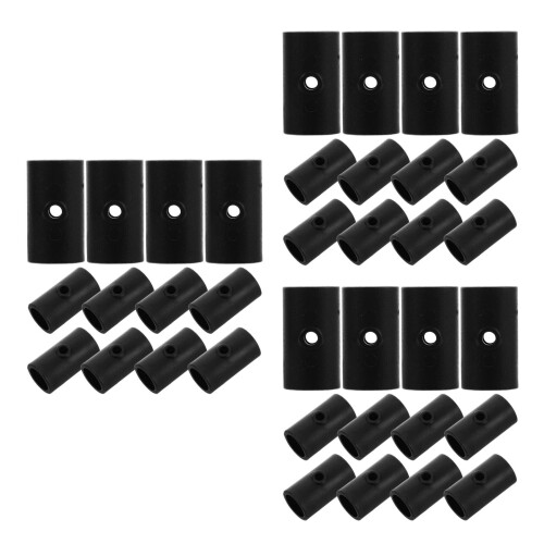 36Pièces Pièces De Rechange Baby-Foot Noir Usage Facile