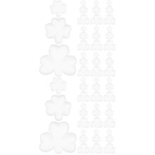 200Pcs Blank White Foam for DIY Crafts Party Decoration Models