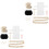 2Sets DIY Nähset Schwarz Mit Anhänger Für Handarbeit 1