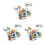 3Pièces 200 Marbles En Multicolores Pour Jeu D'enfants 1