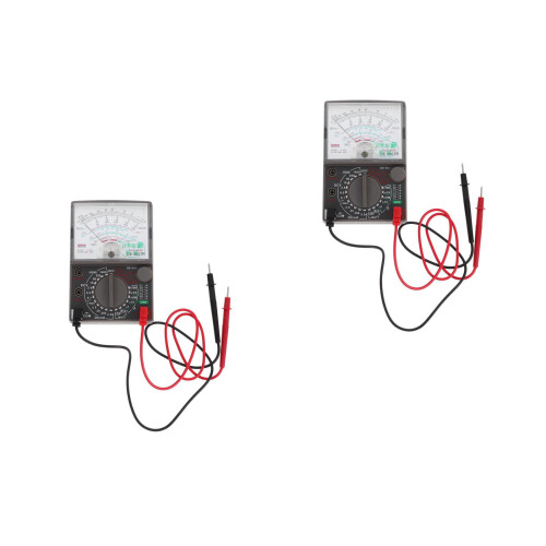 2Pièces Multimètre Analogique ABS Voltage Courant Résistance