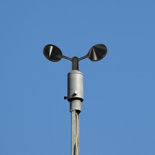 2Stk Windgeschwindigkeits-Sensor ABS Windmessbecher Robust Praktisch 2
