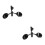 2Stk Windgeschwindigkeits-Sensor ABS Windmessbecher Robust Praktisch 5