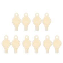10Pièces Outil Clé ABS Beige Pour Distributeurs Papier Essuie-Mains