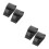 2Pièces Support Parking Noir ABS Pour Pare- 1