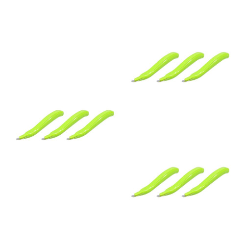 9Pcs Green Handheld Labor-Saving Staple Extractor for Home