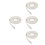4Pièces Moulure PVC Adhésive Pour Mur Flexible 1