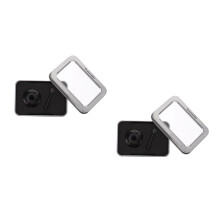 2Sets Aluminum Alloy Bike Headset Cap Black Durable for Mountain Bike