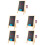 5Sets Wood Chalkboard Signs Multi-Function Menu and Memo Boards 8