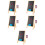 5Sets Wood Chalkboard Signs Multi-Function Menu and Memo Boards 9