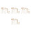 128Pièces Bâtons Diffuseur Rotin Beige Pour Huile Maison 1