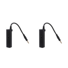 2Pcs Black Electric Guitar Adapter Rubber Copper Wire for Guitar Bass