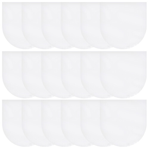 400Pcs Protective Vinyl Record Sleeves White Storage Pouches 2
